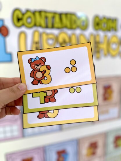 Contando com os ursinhos (Trabalhando contagem) - Imagem 16