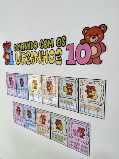 Contando com os ursinhos (Trabalhando contagem) - Imagem 23