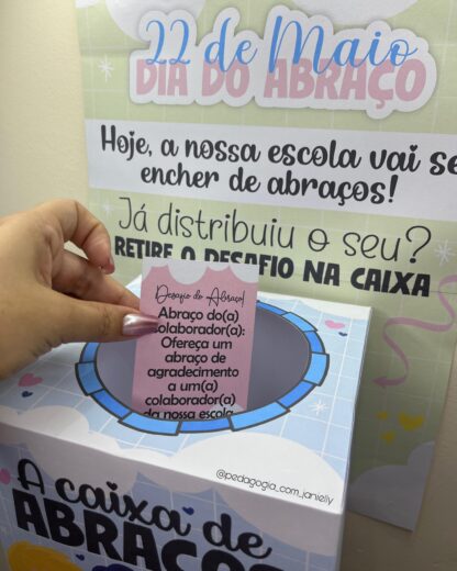 ARQUIVO - DINÂMICA PARA O DIA DO ABRAÇO/A CAIXA DE ABRAÇOS - Imagem 3