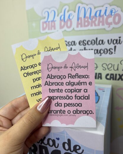 ARQUIVO - DINÂMICA PARA O DIA DO ABRAÇO/A CAIXA DE ABRAÇOS - Imagem 4