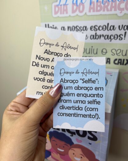 ARQUIVO - DINÂMICA PARA O DIA DO ABRAÇO/A CAIXA DE ABRAÇOS - Imagem 5