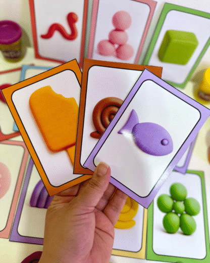 Recurso Fichas para trabalhar com Massinha, para ser utilizadas com crianças da Educação Infantil. - Imagem 3