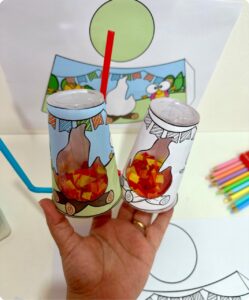 Recurso Fogueira no Copo – Festa Junina