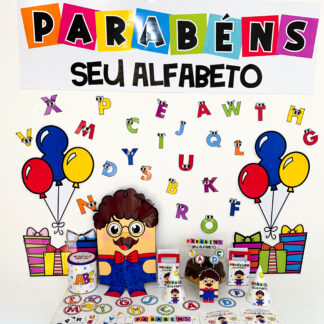 Super Kit Tema “Aniversário do Seu Alfabeto”