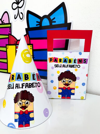 Super Kit Tema “Aniversário do Seu Alfabeto” - Imagem 11