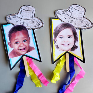 Festa junina bandeirinha personalizável