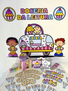 Kit doceria da leitura