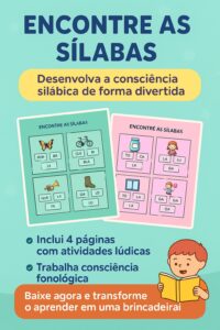 Encontre as Sílabas