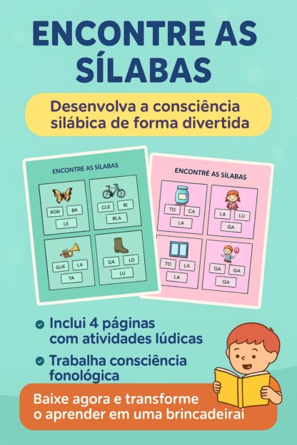 Encontre as Sílabas