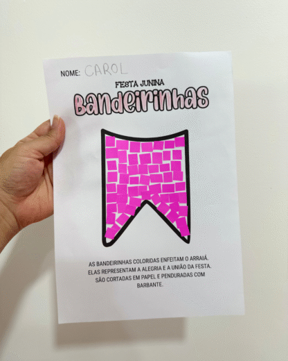 Atividades Artes para trabalhar o tema Festa Junina com turmas da Educação Infantil. - Imagem 3