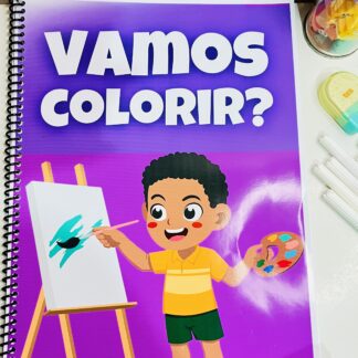 Livro para Colorir - 201 páginas de desenhos para colorir!