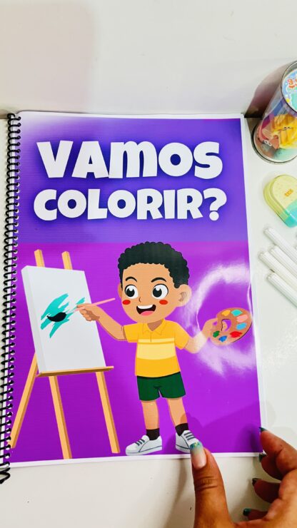Livro para Colorir - 201 páginas de desenhos para colorir!