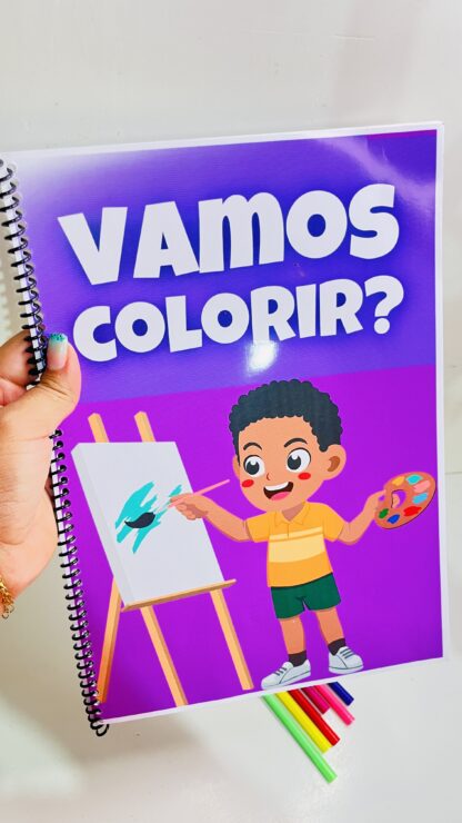 Livro para Colorir - 201 páginas de desenhos para colorir! - Imagem 5
