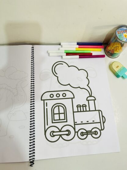 Livro para Colorir - 201 páginas de desenhos para colorir! - Imagem 3