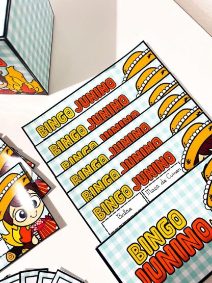 Bingo Junino - Letra Cursiva - Imagem 3