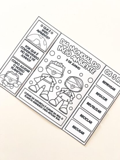 Combo Educação Ambiental: Lapbook + Flipbook - Imagem 4