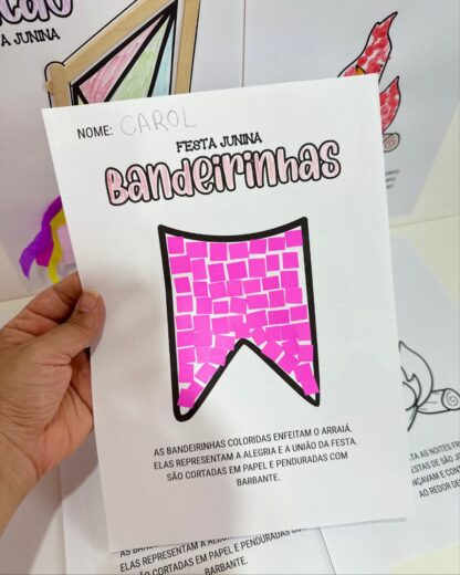 Atividades de Artes – Tema Festa Junina - Imagem 4