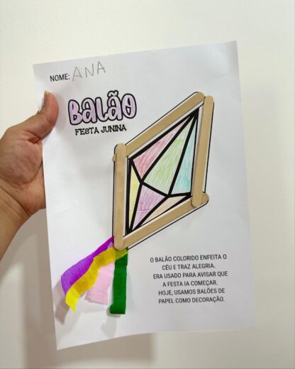 Atividades de Artes – Tema Festa Junina - Imagem 7