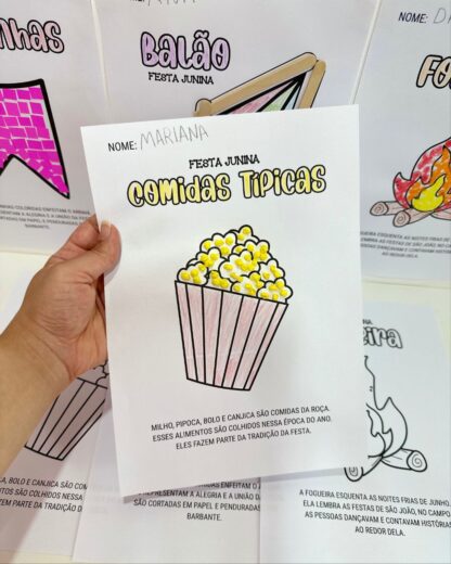 Atividades de Artes – Tema Festa Junina - Imagem 11