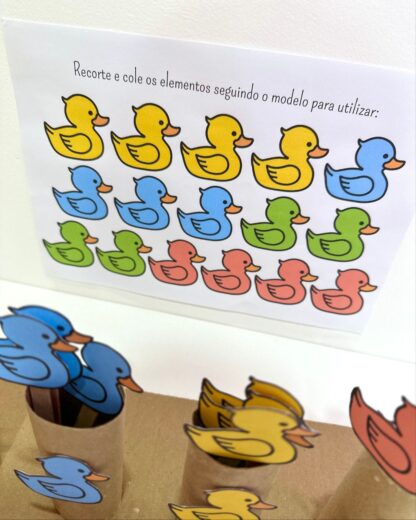 Pareamento – Patinho Colorido no Palito - Imagem 3