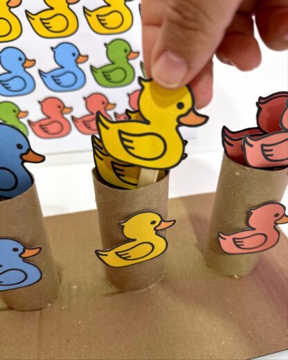Pareamento – Patinho Colorido no Palito - Imagem 10