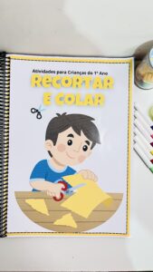 Apostila de Atividades para Recortar e Colar – 35 páginas de atividades!