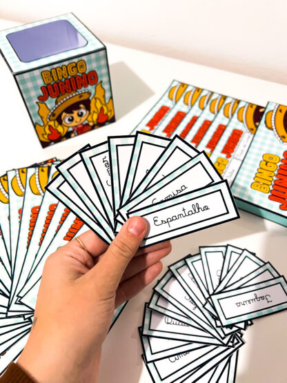 Bingo Junino Letra Cursiva - Imagem 4