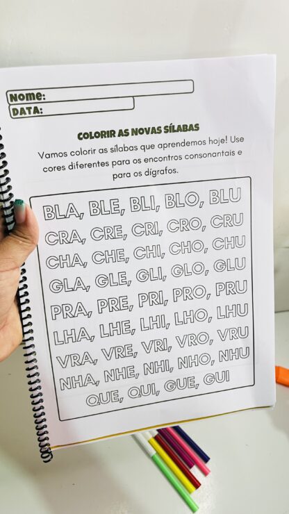 Apostila de Atividades Silabário Simples - Imagem 3
