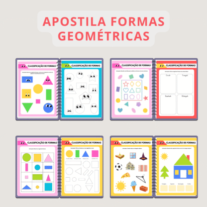 🎉 Apostila de Formas Geométricas