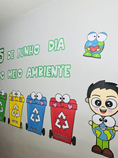 Painel Meio Ambiente - Cuidar do Planeta é um ato de amor! - Imagem 3