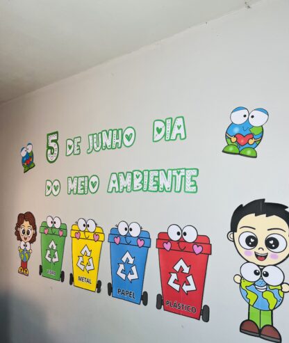 Painel Meio Ambiente - Cuidar do Planeta é um ato de amor! - Imagem 4