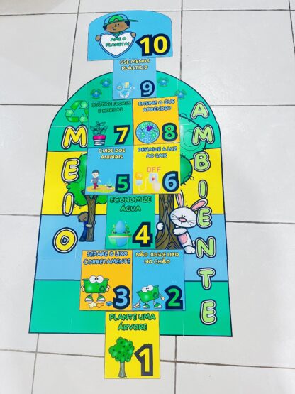 Amarelinha meio ambiente - Imagem 2