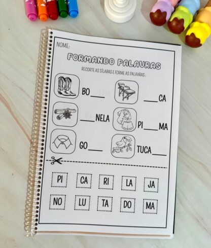 APOSTILA FORMANDO PALAVRAS - Imagem 4