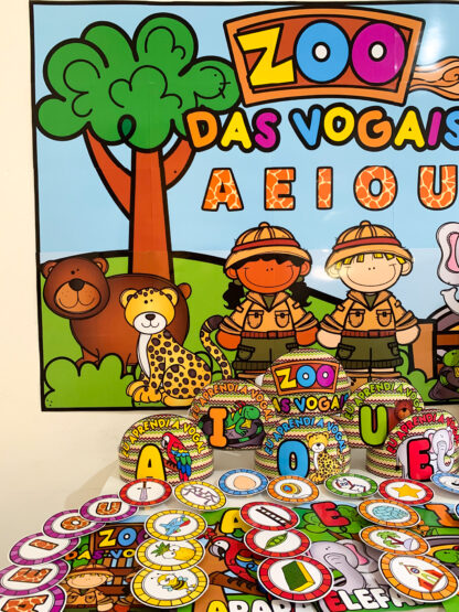 KIT ZOO DAS VOGAIS
