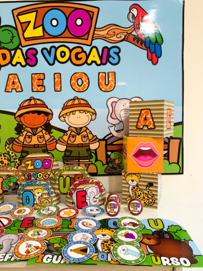 KIT ZOO DAS VOGAIS - Imagem 7