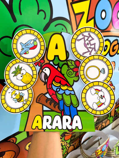 KIT ZOO DAS VOGAIS - Imagem 10
