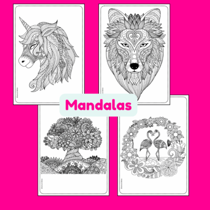 Mandalas para colorir