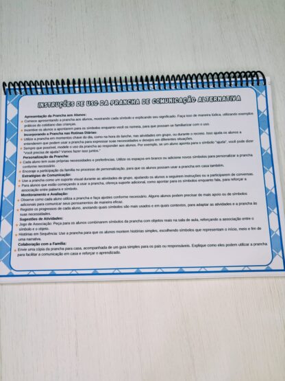 PRANCHA DE COMUNICAÇÃO ALTERNATIVA - Imagem 9
