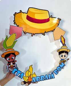 Bambolê para Fotos Festa Junina