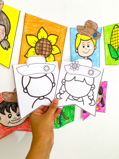 BANDEIRINHAS E BANDEIROLAS PARA COLORIR - Imagem 3