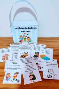 Maleta de leitura cursiva