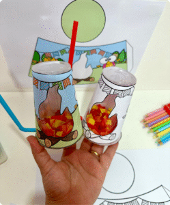 Recurso Pedagógico Festa Junina – Fogueira no Copo 