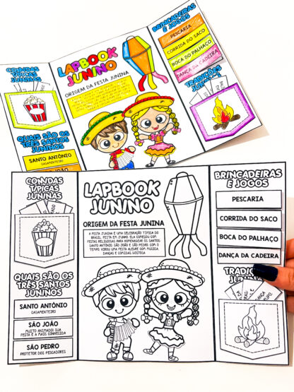 LAPBOOK JUNINO - FESTA JUNINA