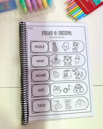Apostila Pinte as Figura- Sílabas Simples - Imagem 5