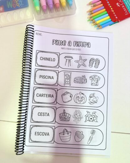 Apostila Pinte as Figura- Sílabas Complexas - Imagem 6