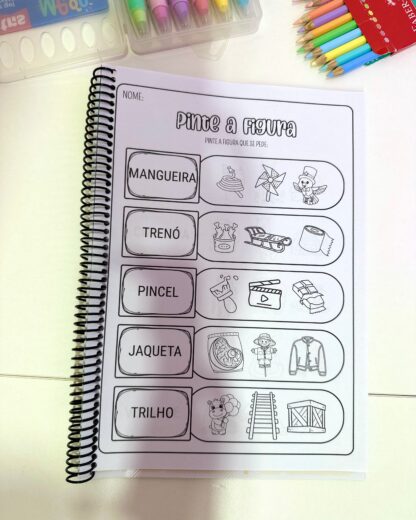 Apostila Pinte as Figura- Sílabas Complexas - Imagem 5