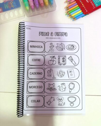 Apostila Pinte as Figura- Sílabas Complexas - Imagem 3