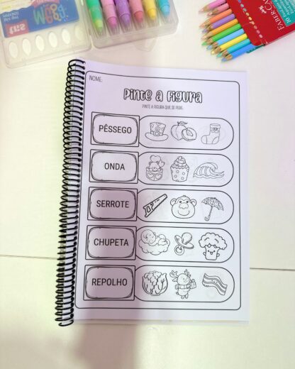 Apostila Pinte as Figura- Sílabas Complexas - Imagem 2