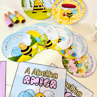 COMBO com 5 arquivos para trabalhar as Vogais A, E, I, O , U