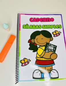 📘 Apostila Sílaba Simples – 62 Páginas de Atividades Lúdicas e Eficientes ✂️🧠